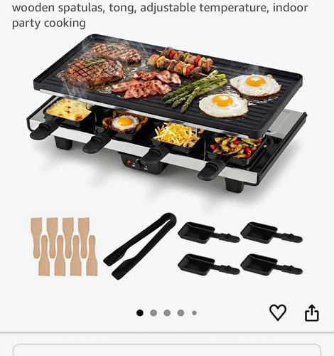 Raclette grill brand new - raclette,