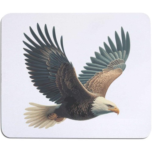 Bald eagle flying mouse - eagle, mat