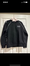 Men’s Vintage EA7 Emporium Armani Black Sweatshirt New Without Tags