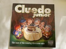 Cluedo Junior Board Game 100% Complete - Case Of the Missing Cake 5yrs+  VGC