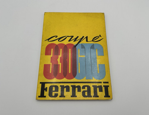 Ferrari 330 gtc operating - ferrari,