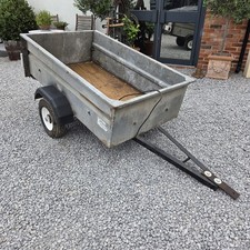Car Trailer Used Galvanised 350kg Camping