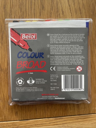 Berol colour broad - berol, pens