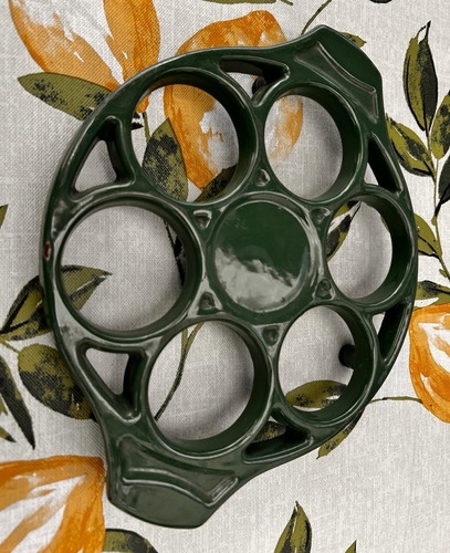 Aga green cast iron - iron, trivet