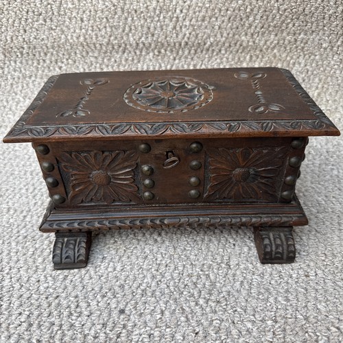 Antique miniature chest hand - miniature,