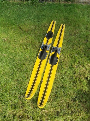 Vintage super slide water skis - water,