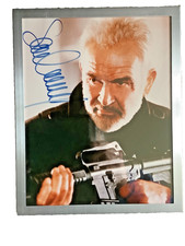 SEAN CONNERY JAMES BOND  INDIANA JONES RARE SIGNED AUTOGRAPH FRAMED PHOTO 8.5x11