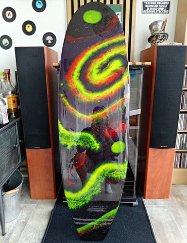 Surfboard epoxy resin wall - surfboard,