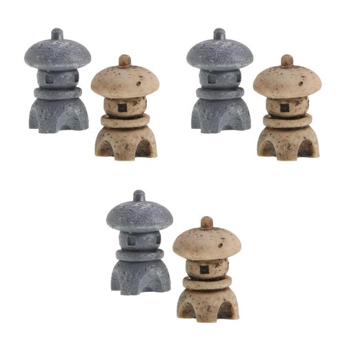 Pcs mini pagoda statues - pcs,
