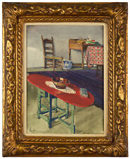 Gordon Mitchell Forsyth RI ARCA, A Dutch Interior – 1930 watercolour painting