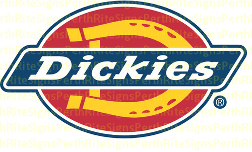 Dickies sticker 100mm - dickies, |