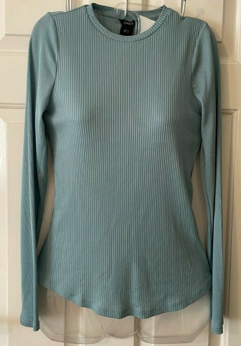 Ladies lindex aqua ribbed - ladies,