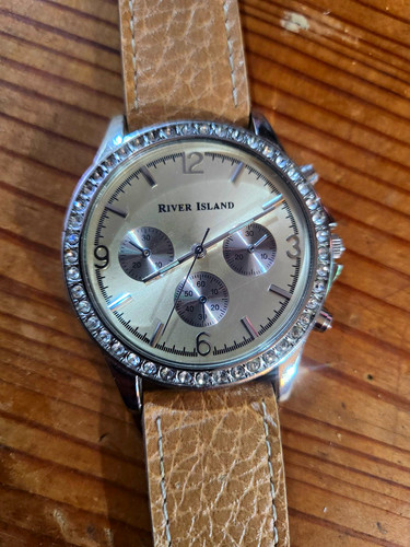 River island ladies quartz - river,