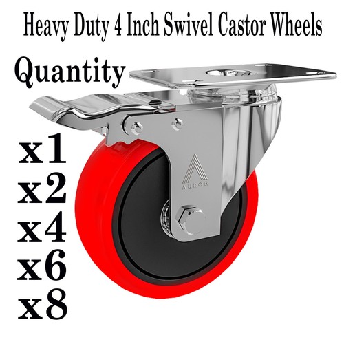 Industrial 100mm swivel - industrial, castor