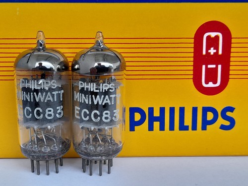 Ecc83 12ax7 philips - 2x,