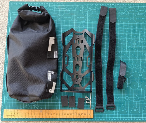 Fork bag and cage black - and,