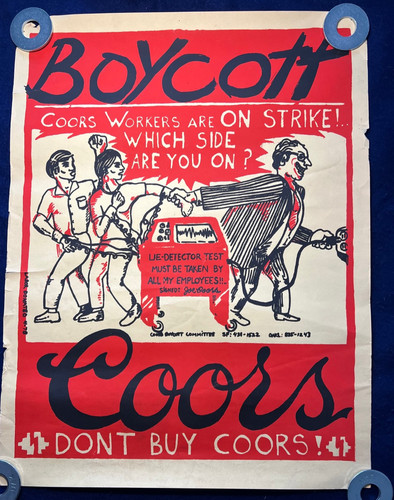 1970s coors beer boycott gay - beer,