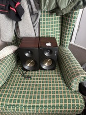 JVC XS-D629BM 2.0 Channel Bluetooth Bookshelf Speakers, 60W, Walnut RCA USB