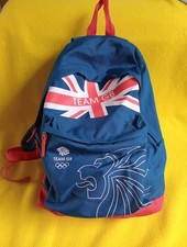 Official Team GB Olympics Rucksack Red White And Blue (2009 for 2012 Olympics)