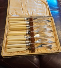 EPNS Vintage Fish Cutlery Set
