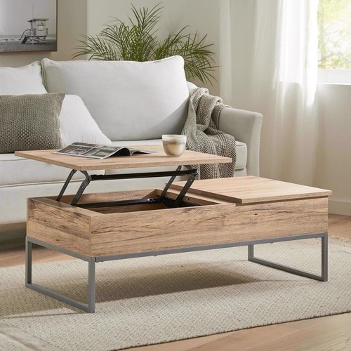 Lift storage coffee table - storage,