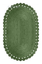 Jute Rug Oval Carpet Rectangle