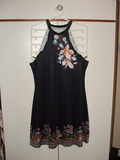 Shein - Black / Multi Floral -