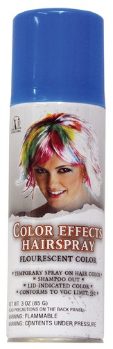 Hairspray fluor blue ormd - hairspray,