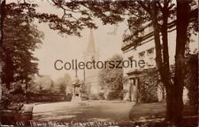 1905 Wath Town Hall & Church Real photo Postcard posted