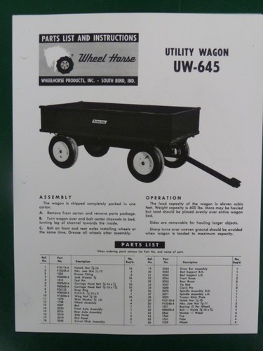 1964 wheel horse tractor - wheel,