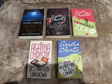 Agatha Christie Books x 5