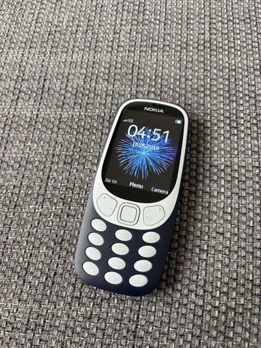 Nokia 3310 2017 blue mobile - nokia,