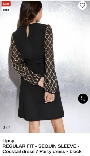 Black lipsy dress - lipsy,