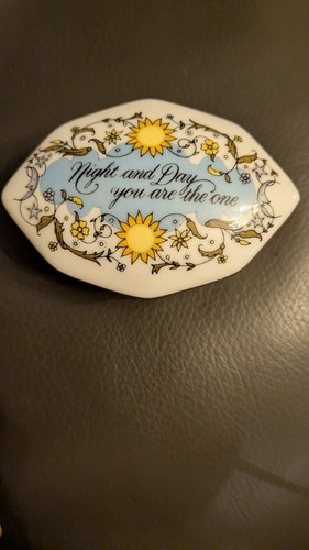 Franklin mint porcelain music - mint, porcelain/music