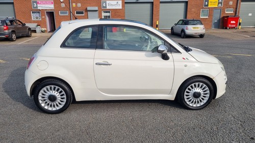 Fiat 500 lounge white - fiat,