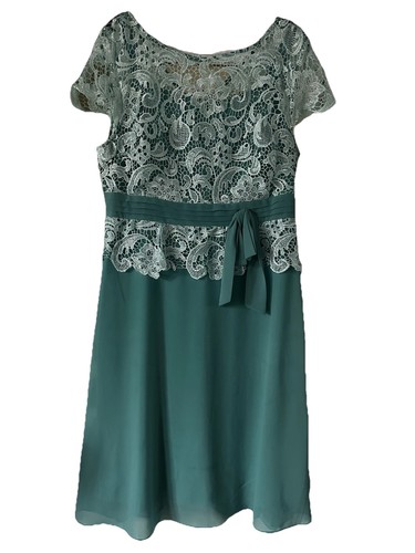 Turquoise occasion dress with - turquoise,