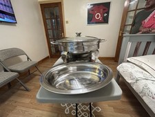 Oval Chaffing Dish Stainless Steel Food Warmer