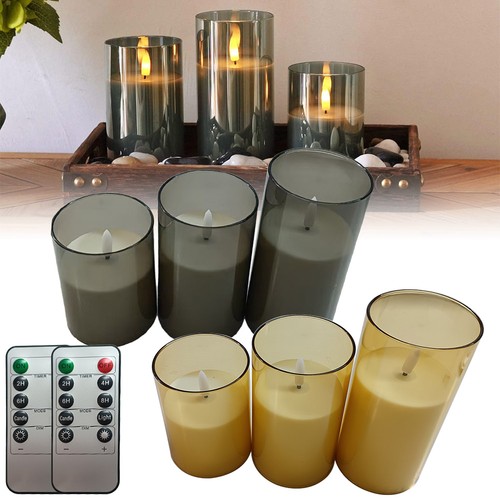 3pcs pillar candles - 3pcs,