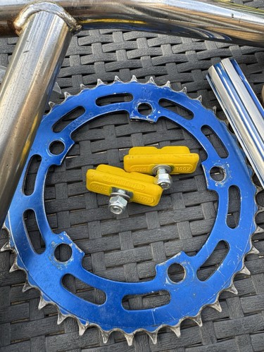 Sugino chainring 40t blue old - 40t,
