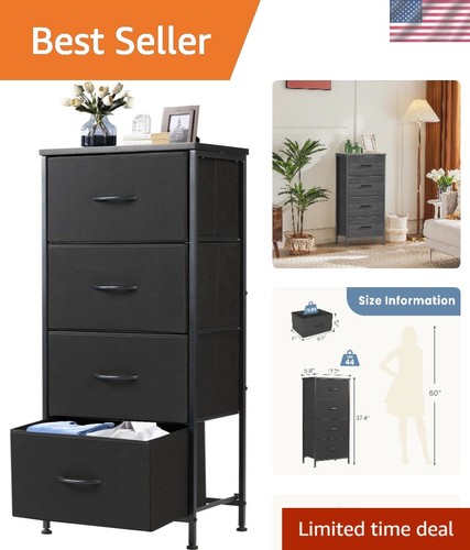 Durable bedside table with - table,