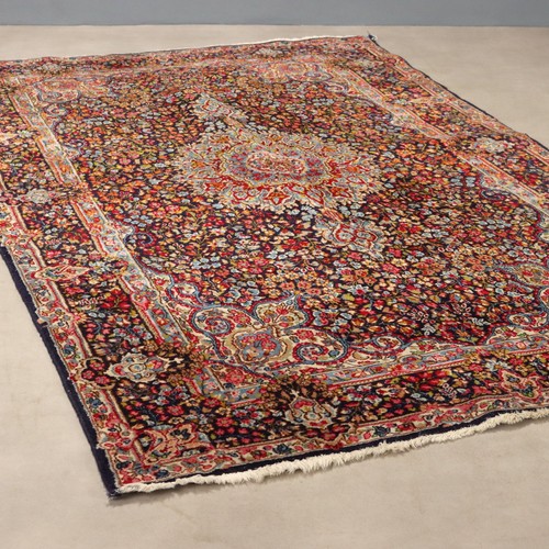 Antique asian carpet cotton - antique,