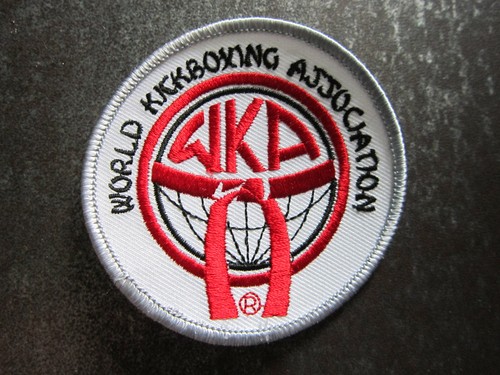 Red belt kickboxing martial - red,