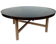 Round Dark Glass