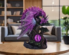 Purple Dragon Eye Figurine