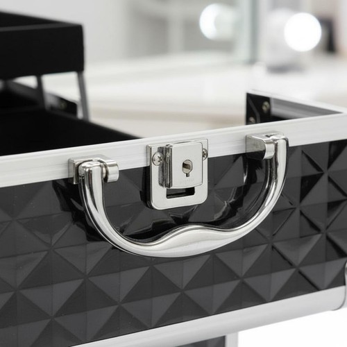 Makeup box with mirror - box,