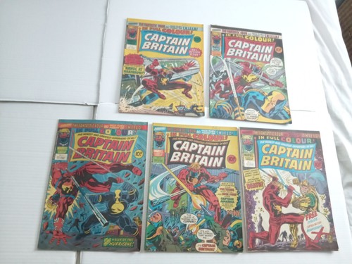 Captain britain 4 5 - #2,, 4,5,6