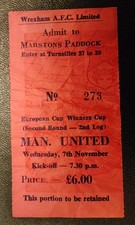 Wrexham V Manchester United V