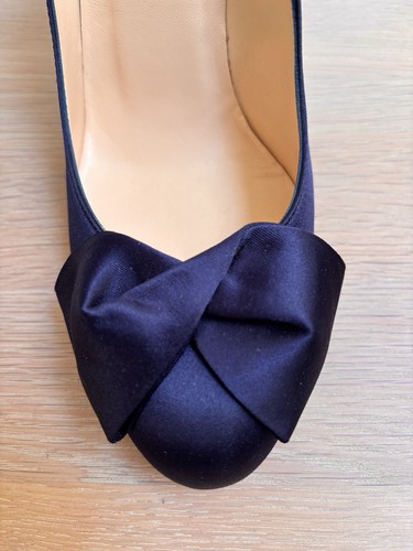 Bennett french navy satin - k,