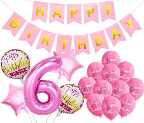 Girl 6th birthday - 6th, decorations