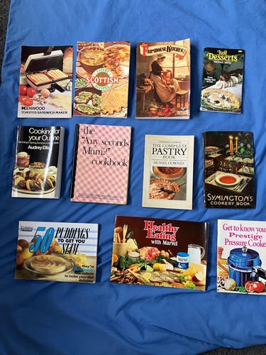 Lot vintage cookery - lot, x